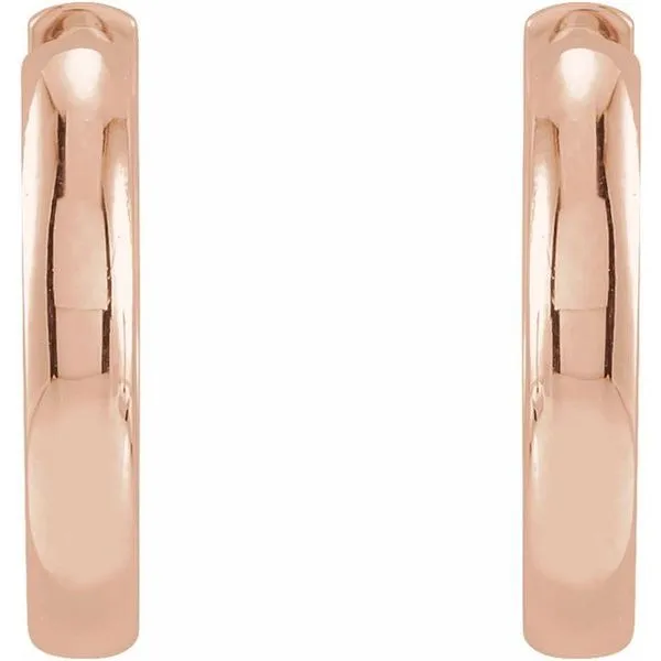 Huggie Hoop Earrings Image 2 Jewelry Design Studio Jensen Beach, FL