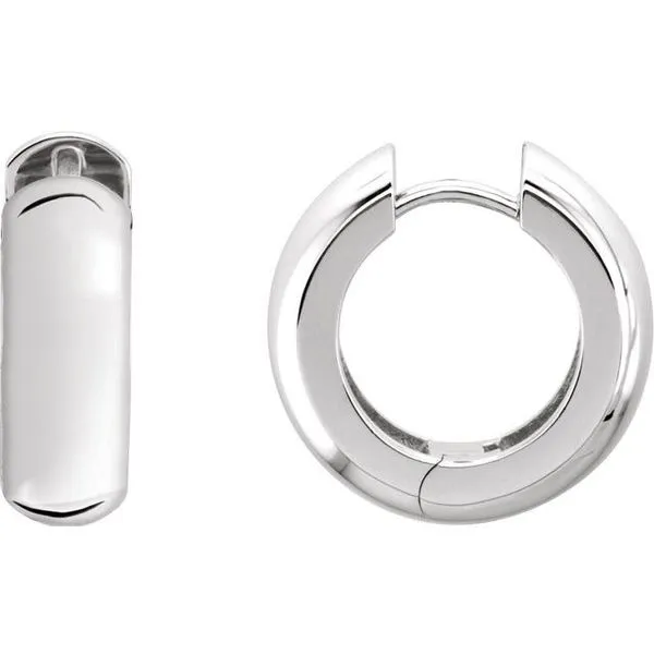 Hinged Hoop Earrings Jewelry Design Studio Jensen Beach, FL