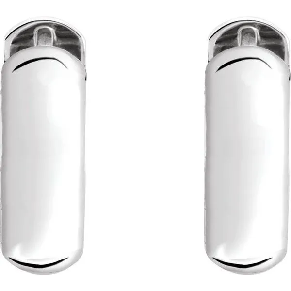 Hinged Hoop Earrings Image 2 Hopman Jewelers Elkhart, IN