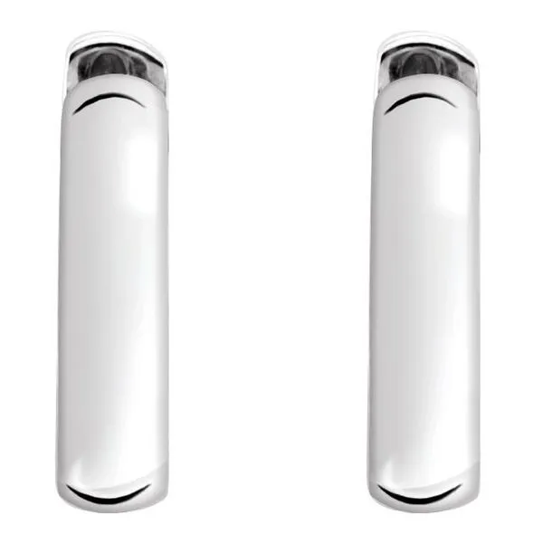 Hinged Hoop Earrings Image 2 Jewelry Design Studio Jensen Beach, FL