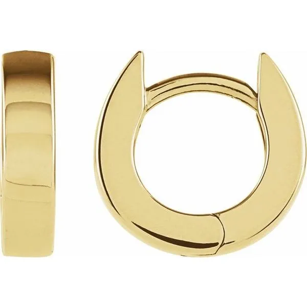 Hinged Hoop Earrings Hopman Jewelers Elkhart, IN