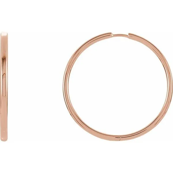 Hinged Hoop Earrings Jewelry Design Studio Jensen Beach, FL