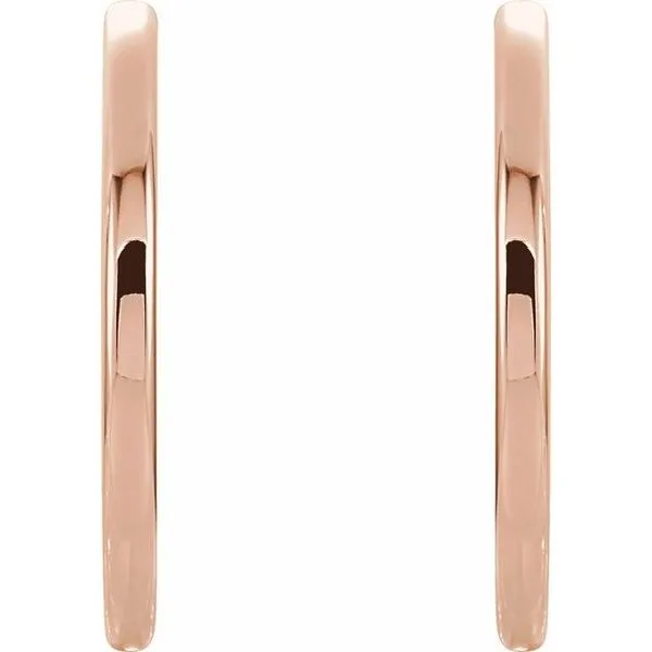 Hinged Hoop Earrings Image 2 Jewelry Design Studio Jensen Beach, FL