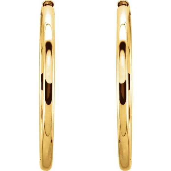 Hinged Hoop Earrings Image 2 Jewelry Design Studio Jensen Beach, FL