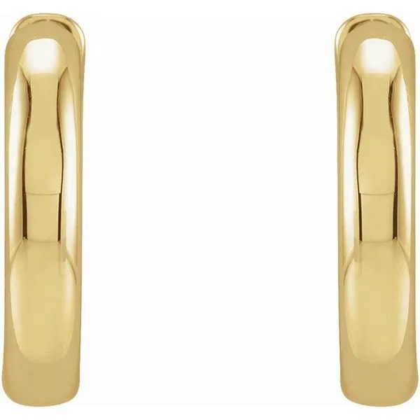 Hinged Hoop Earrings Image 2 J. Meredith Jewelers Delafield, WI