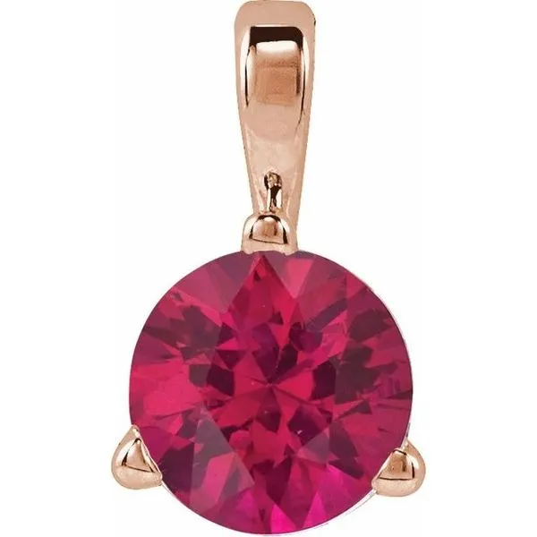 Solitaire Pendant Delfine's Jewelry Charleston, WV
