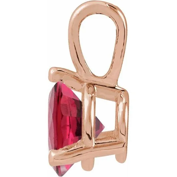 Solitaire Pendant Image 2 Grayson & Co. Jewelers Iron Mountain, MI