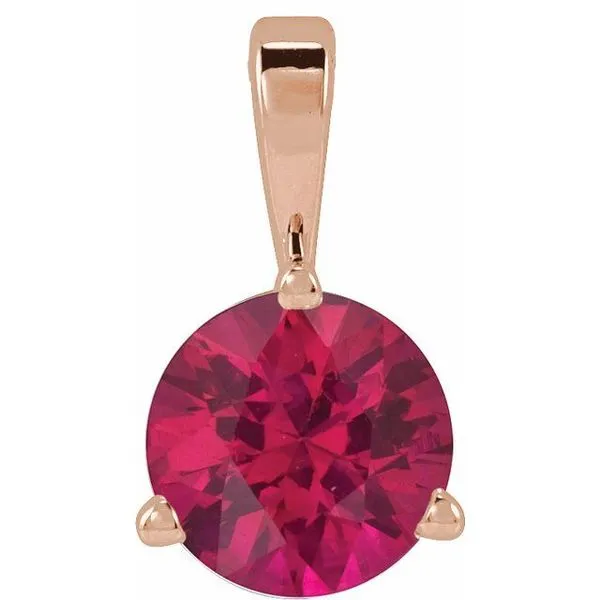 Solitaire Pendant Delfine's Jewelry Charleston, WV