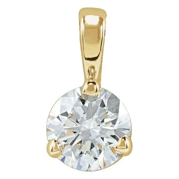Solitaire Pendant Grayson & Co. Jewelers Iron Mountain, MI