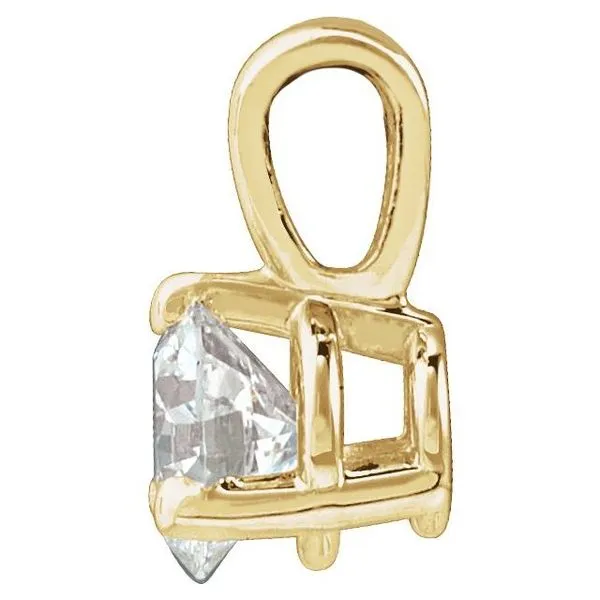 Solitaire Pendant Image 2 Grayson & Co. Jewelers Iron Mountain, MI