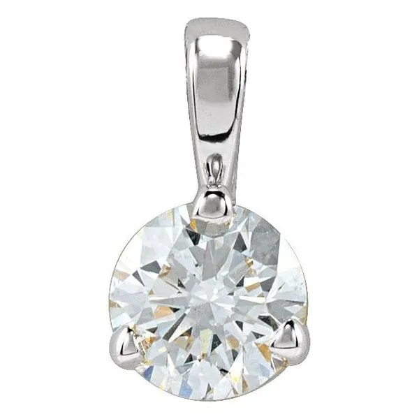 Solitaire Pendant Long Jewelers Chesapeake, VA