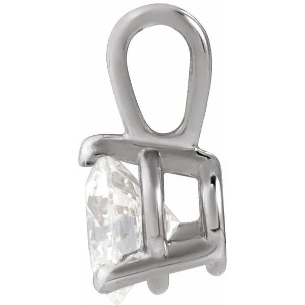 Solitaire Pendant Image 2 Northwood Jewelers Northwood, OH