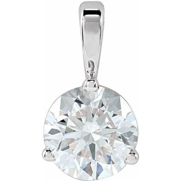 Solitaire Pendant Hopman Jewelers Elkhart, IN