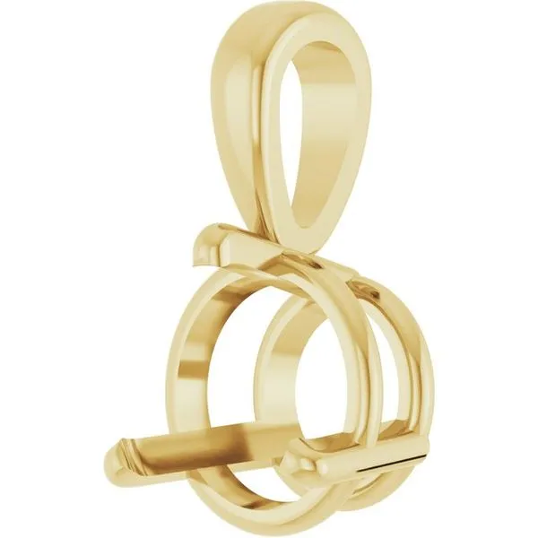 Solitaire Pendant Image 2 Hopman Jewelers Elkhart, IN