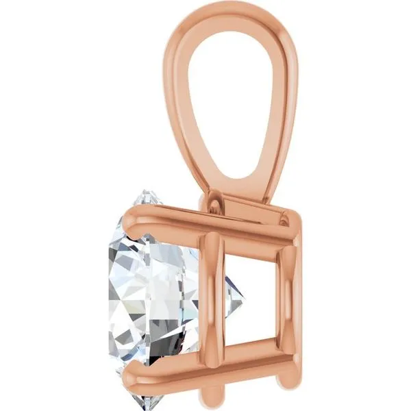 Solitaire Pendant Image 3 Grayson & Co. Jewelers Iron Mountain, MI