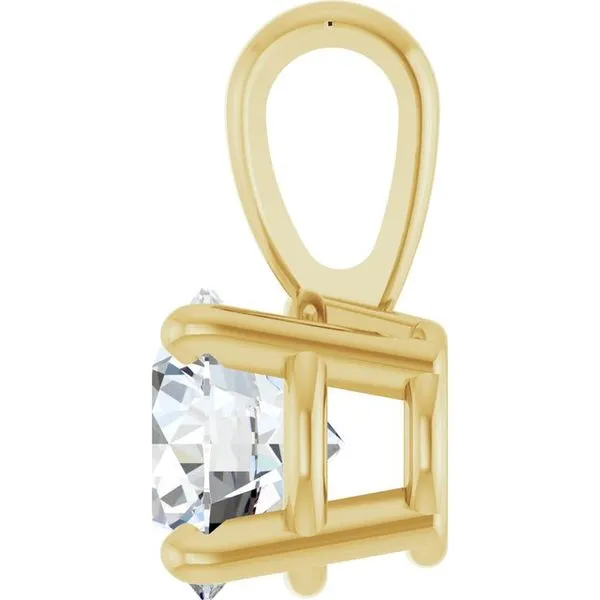 Solitaire Pendant Image 3 Grayson & Co. Jewelers Iron Mountain, MI