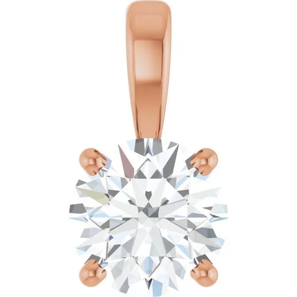 Solitaire Pendant Hopman Jewelers Elkhart, IN