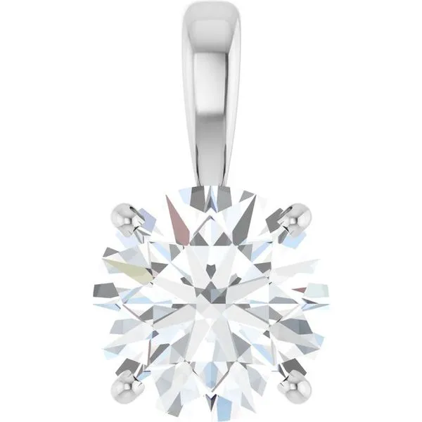 Solitaire Pendant Austin's Fine Diamonds & Jewelry Lyndhurst, NJ