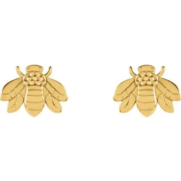 Bumblebee Earrings Image 2 Jewelry Design Studio Jensen Beach, FL