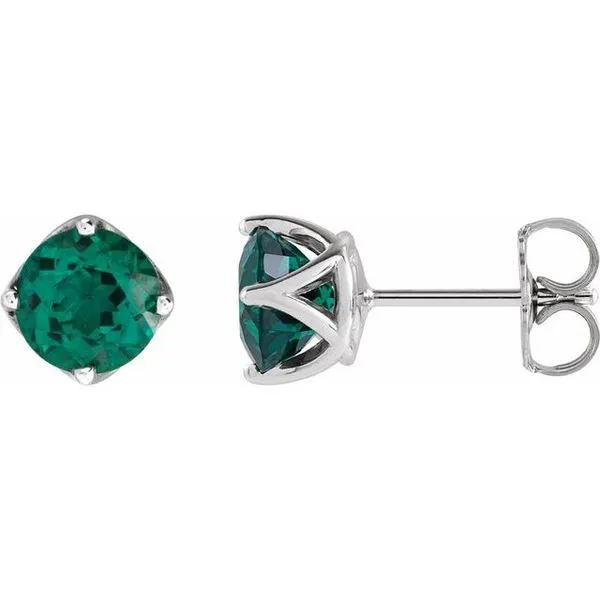 Round 4-Prong Stud Earrings Hopman Jewelers Elkhart, IN