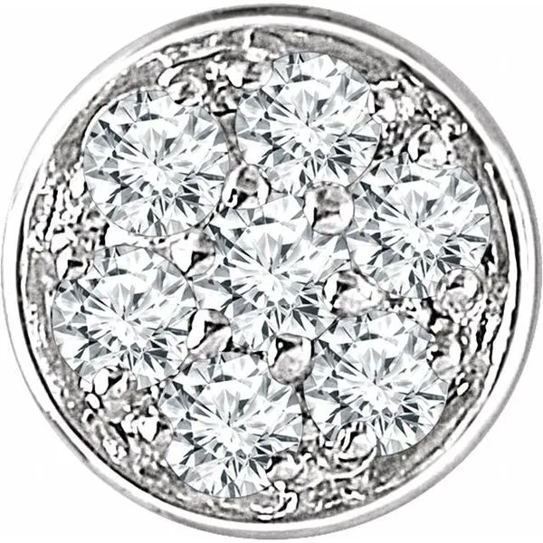 Pavé Slide Pendant Hopman Jewelers Elkhart, IN