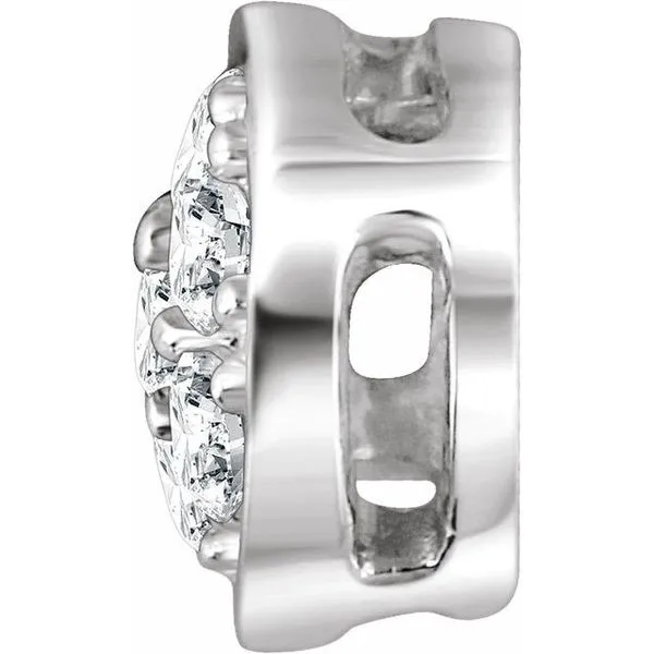 Pavé Slide Pendant Image 2 Rasmussen Jewelers Spanish Fork, UT