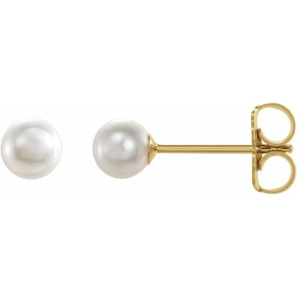 Pearl Stud Earrings Rebel Diamonds New Hampton, IA