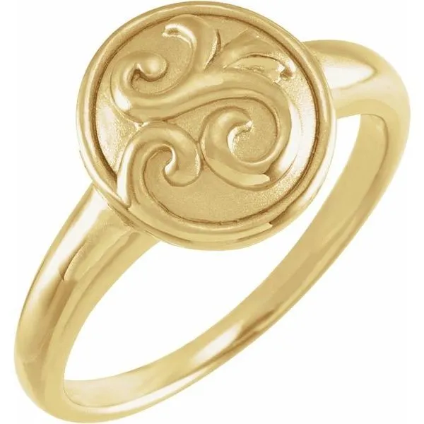 Scroll Ring Hopman Jewelers Elkhart, IN