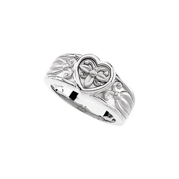 Sculptural Heart Ring J. Meredith Jewelers Delafield, WI