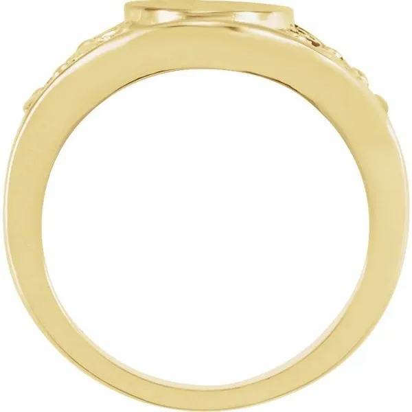 Oval Signet Ring Image 4 Rasmussen Jewelers Spanish Fork, UT