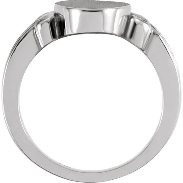 Oval Signet Ring Image 4 Rasmussen Jewelers Spanish Fork, UT