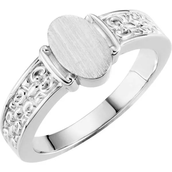 Oval Signet Ring J. Meredith Jewelers Delafield, WI