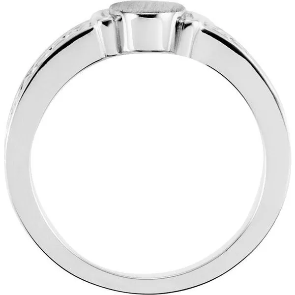 Oval Signet Ring Image 2 Jim's Jewelers Tyler, TX