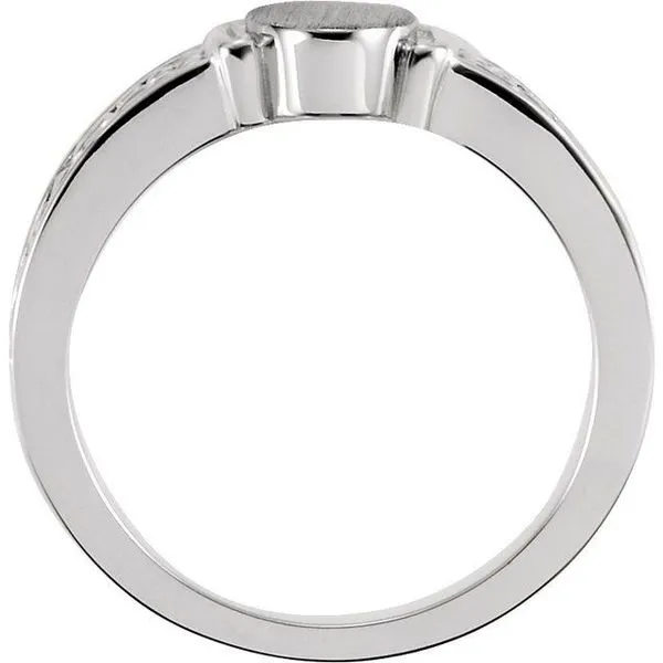 Oval Signet Ring Image 4 Rasmussen Jewelers Spanish Fork, UT