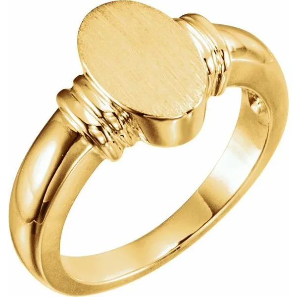 Oval Signet Ring Arnold's Jewelry and Gifts Logansport, IN