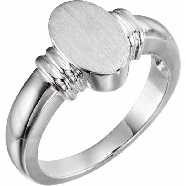 Oval Signet Ring Hopman Jewelers Elkhart, IN