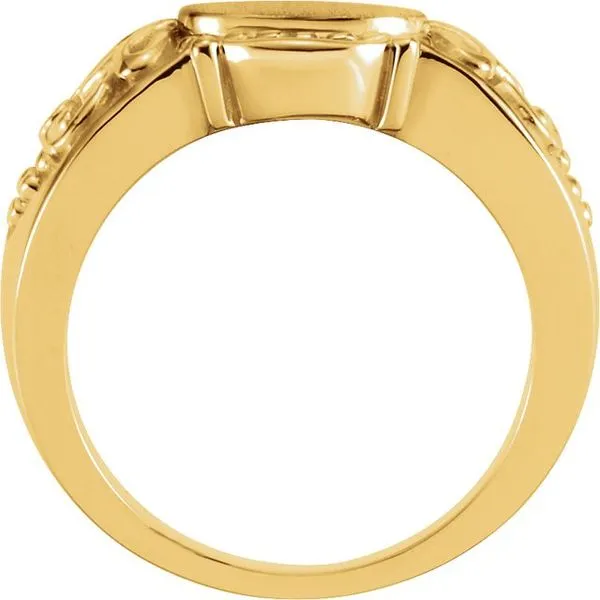 Oval Signet Ring Image 4 Arnold's Jewelry and Gifts Logansport, IN