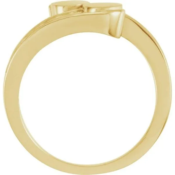 Oval Bypass Signet Ring Image 2 Leslie E. Sandler Fine Jewelry and Gemstones rockville , MD