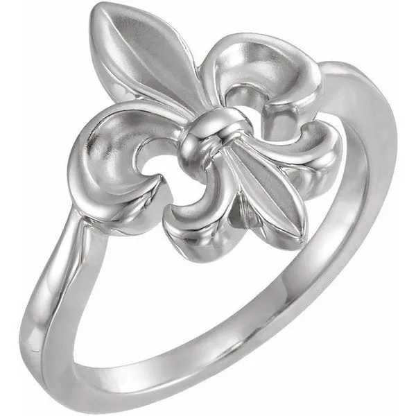 Fleur-de-lis Ring Hopman Jewelers Elkhart, IN
