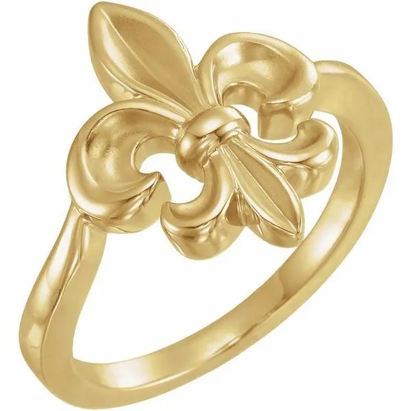 Fleur-de-lis Ring Hopman Jewelers Elkhart, IN