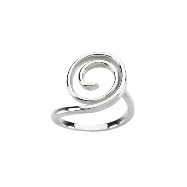 Swirl Ring Image 3 Hopman Jewelers Elkhart, IN