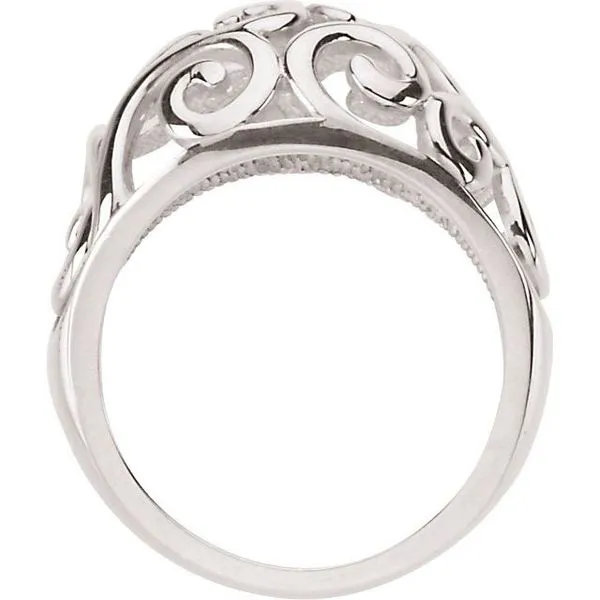 Scroll Ring Image 2 Arnold's Jewelry and Gifts Logansport, IN