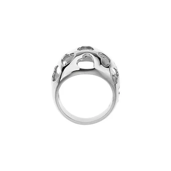 Heart Dome Ring Image 2 Hopman Jewelers Elkhart, IN