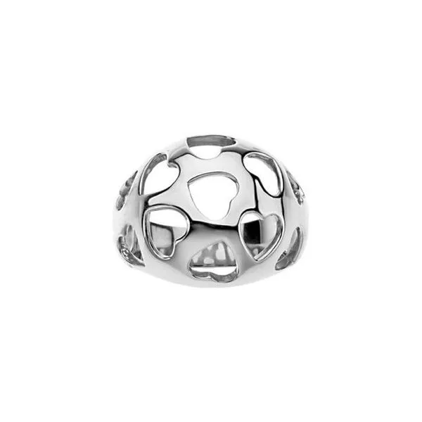 Heart Dome Ring Image 3 Hopman Jewelers Elkhart, IN