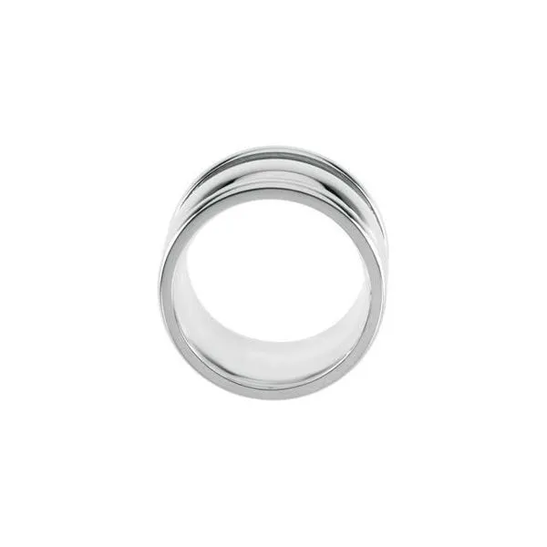 Grooved Ring Image 2 Hopman Jewelers Elkhart, IN