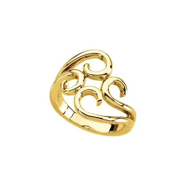 Freeform Ring Image 5 Hopman Jewelers Elkhart, IN