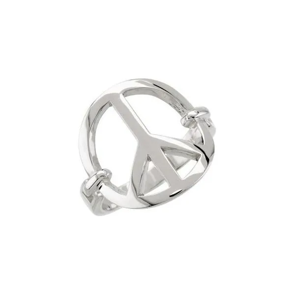 Peace Sign Ring Hopman Jewelers Elkhart, IN