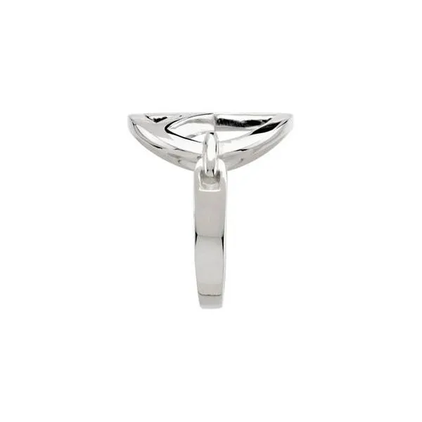 Peace Sign Ring Image 4 Hopman Jewelers Elkhart, IN