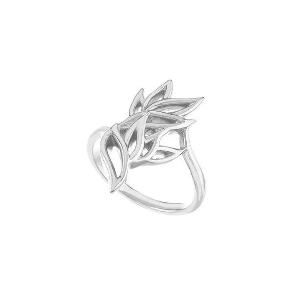 Floral Freeform Ring Image 5 Hopman Jewelers Elkhart, IN