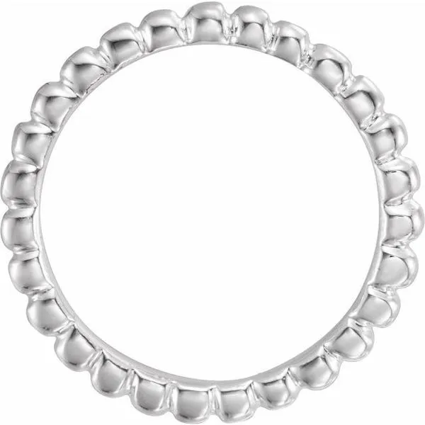 Stackable Bead Ring Image 2 Rick's Jewelers California, MD